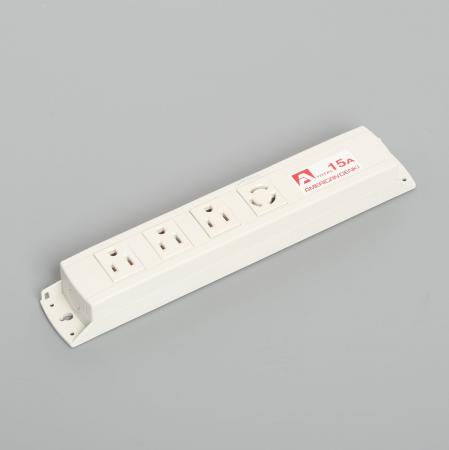Rakuten - アメリカン電機 KU1410 コンビ OAタップ4ケ口 コ-ドナシ 接地形2P 15A 125V