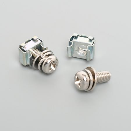 Rakuten - アメリカン電機 Z0214 ラック取付用ネジセット4本組