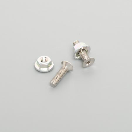 乐天商城 - アメリカン電機 ZSM3 M3皿ネジセット(M3×12・ナット・平ワッシャ) 10本組