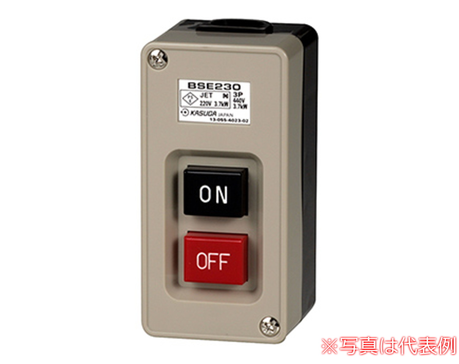 Rakuten - パトライト （旧春日電機） BSE2303 動力用押ボタン開閉器 露出形（プラスチックケース） 【KASUGA/PATLITE】