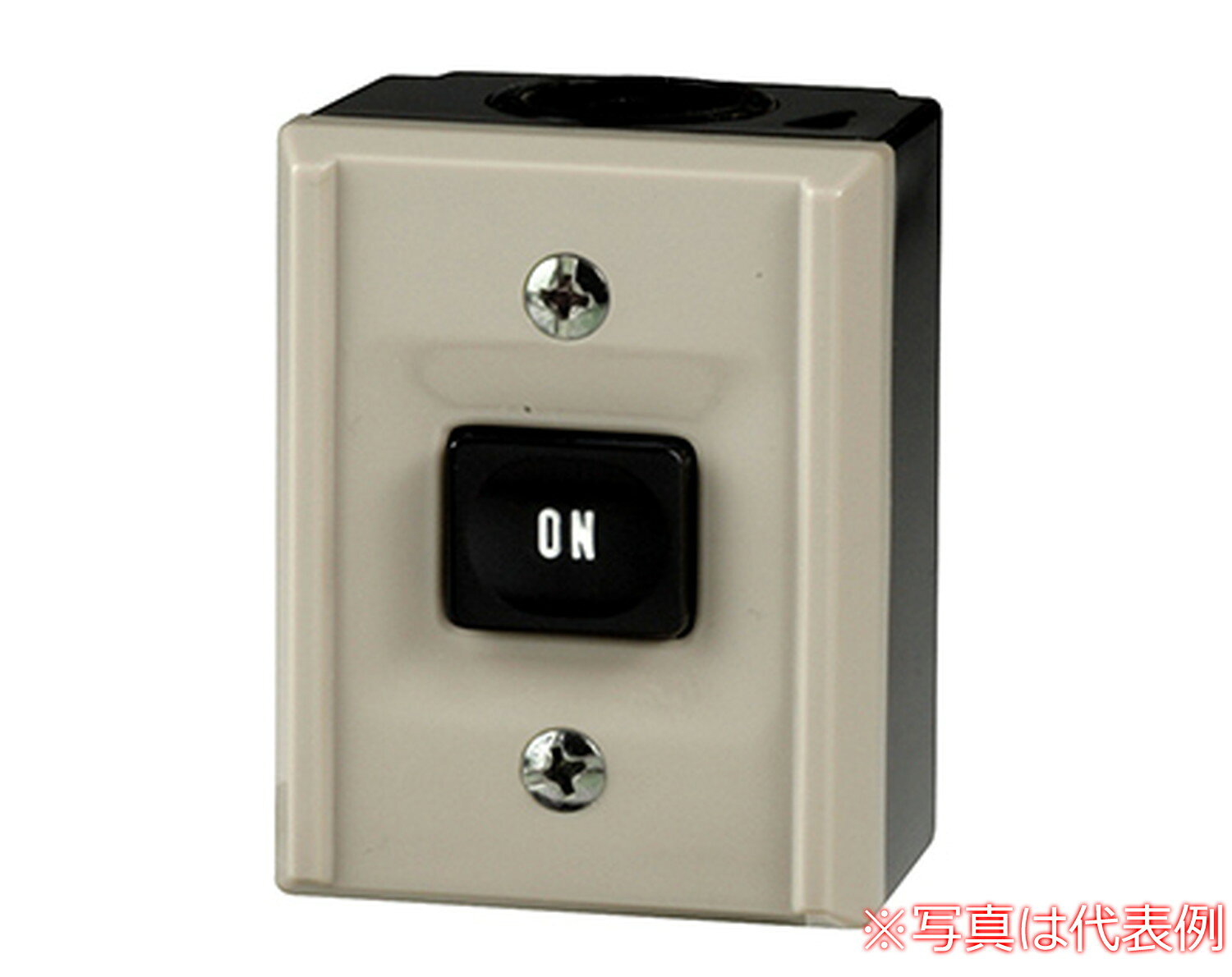乐天商城 - パトライト （旧春日電機） BSH221ON 操作用押ボタン開閉器 露出形（一般閉路） 【KASUGA/PATLITE】