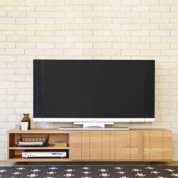 ローボード テレビボード 収納 組み木風 オーク ナチュラル おしゃれ モダン スタイリッシュ 1年保証 SAMOA 160 TV BOARD (GY-002)