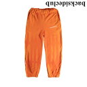 BACKSIDE CLUB スウェットパンツ SWEATPANT MARMORIZED PRM 602 VIETLOGO ORANGEバックサイドクラブ イタリア ストリート オレンジ ワッペン ロゴ 春夏 2023 フルレングス ボトムス ズボン