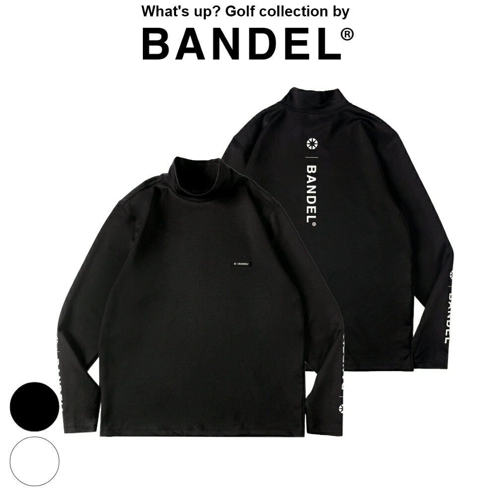 SSP55!ץȥ꡼ۡڥӥ塼ŵۥХǥ  BANDEL golf T VERTICAL LOGO L/S MOC T SHIRTS BG-3ALSMCե ݡ  ȥåץ Ĺµ ץ륪С åͥå   ۿ ֥å  ۥ磻 