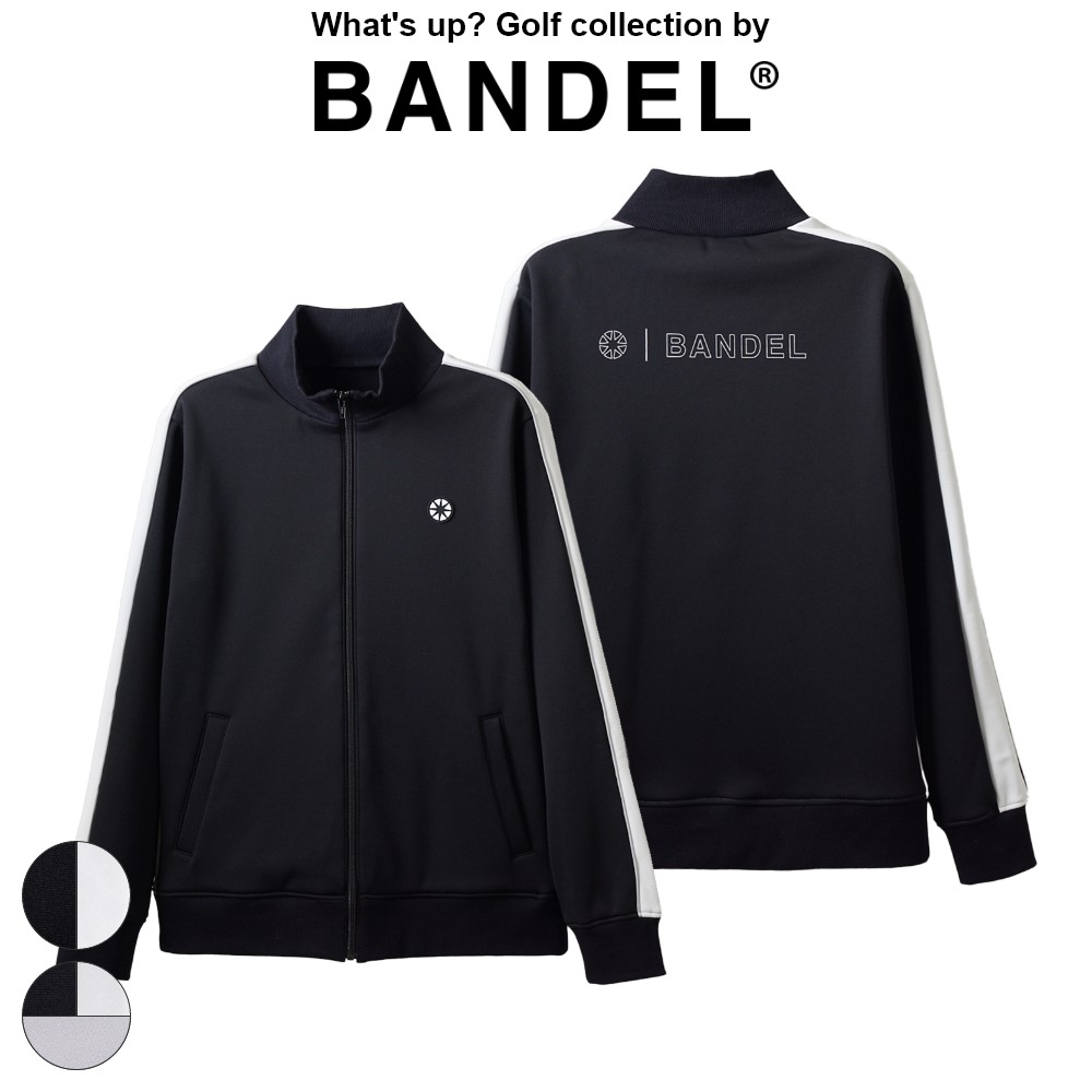 ڥӥ塼ŵBANDEL Хǥ ֥륾 BICOLOR ZIP BLOUSON BGI-3ABZBSBLACK ֥å WHITE ۥ磻 GREY 졼  ȥåץ ֥륾 Ĺµ    GOLF 