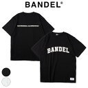 y}\10N[|zyr[TzBANDEL TVc COLLEGE LOGO POSITION TEE T033AubN BLACK zCg WHITE of Y gbvX  Rbg