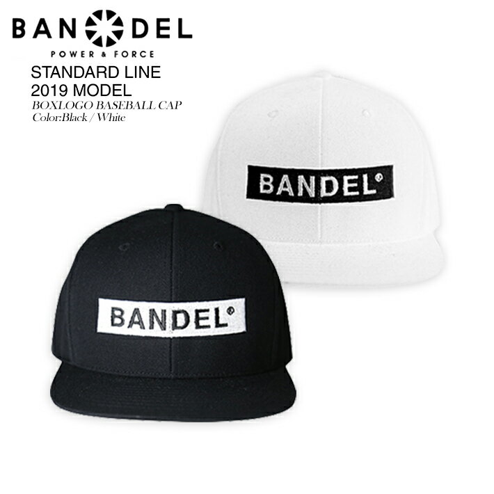 【レビュー特典】BANDEL バンデル BOXLOGO BASEBALL CAP (キャップ） SILHOUETTE STANDERD FIT CP003 フリーサイズ アスリート バランス 運動 スポーツ 帽子 野球 ハット 新作 ジョギング