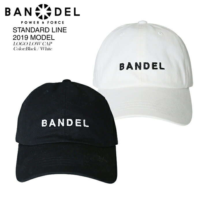 楽天DEPARTMENTSTORES【SS最大P55!要エントリー】【レビュー特典】BANDEL バンデル LOGO刺繍 LOW CAP （キャップ） SILHOUETTE STANDERD FIT CP002 フリーサイズ アスリート バランス 運動 スポーツ 帽子 ハット 新作 ジョギング