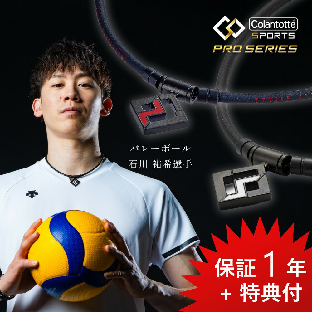 【レビュー特典】Colantotte コラントッテ Sports Pro マグチタンネックレス SG160 磁気ネックレス 石川祐希選手愛用 高級 純チタン お..