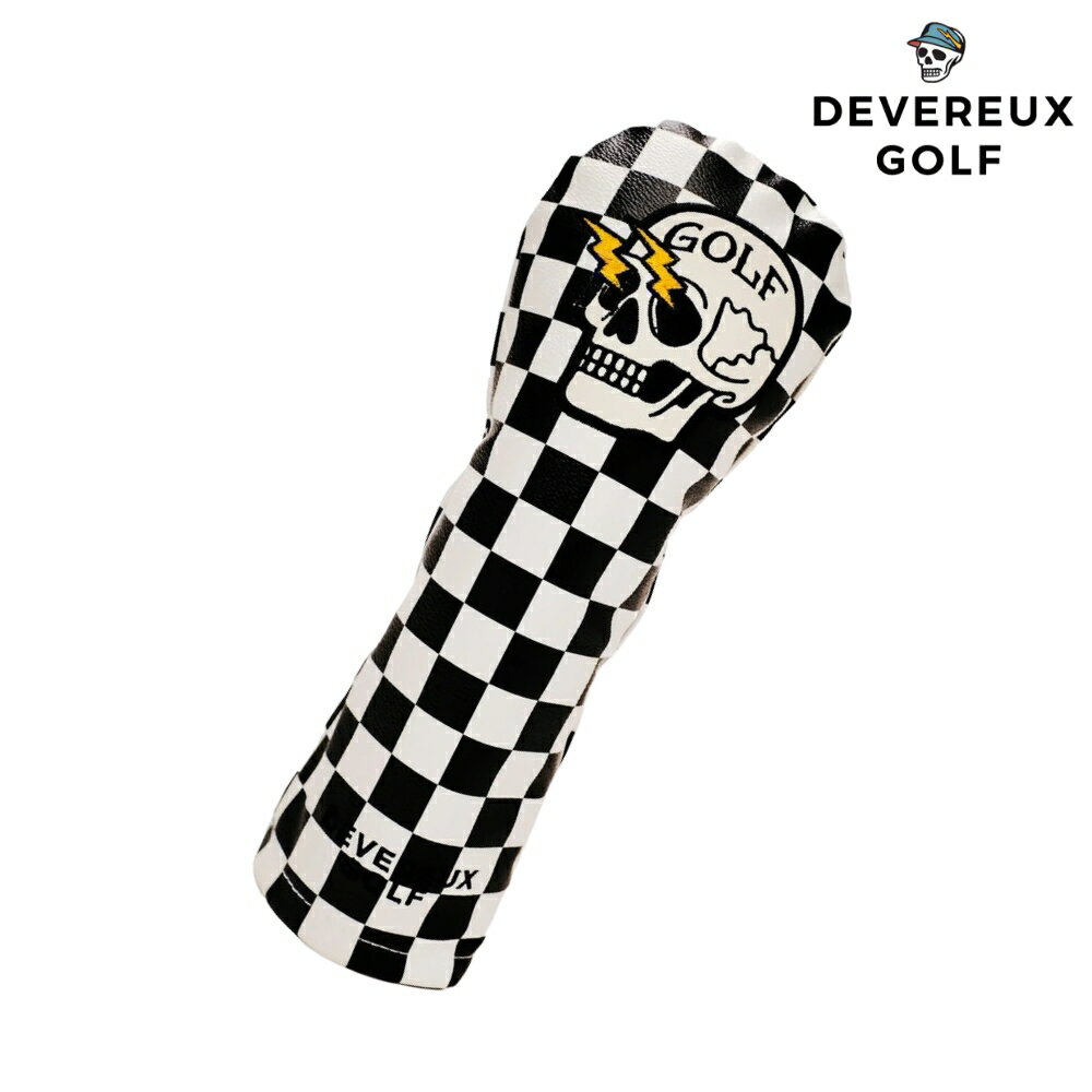 【SS中10％割】DEVEREUX GOLF デバローゴルフ ゴルフカバー Shocker Skull Fairway Cover 763572851 ヘ..