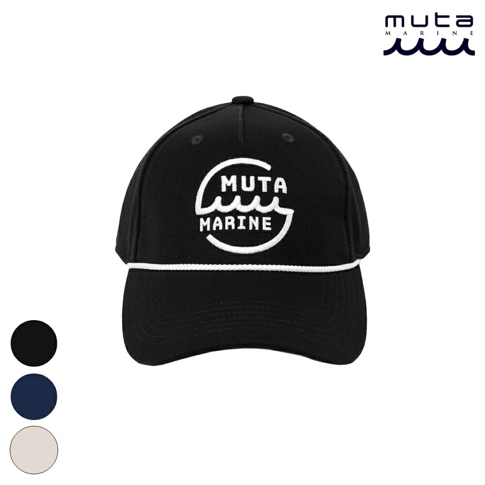 muta MARINE ムータ マリン SIRCLE LOGO ROPE CAP ローキャップ MMST-622216 キャップ 帽子 マリンテイ..