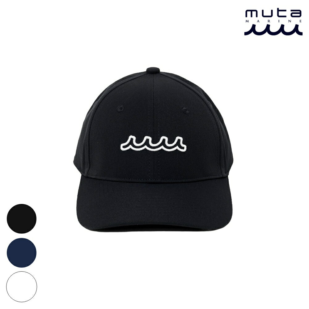 muta MARINE ムータ マリン WAVE ロゴキャップ MMST-622218 キャップ 帽子 ベーシック 吸水速乾 シーズ..