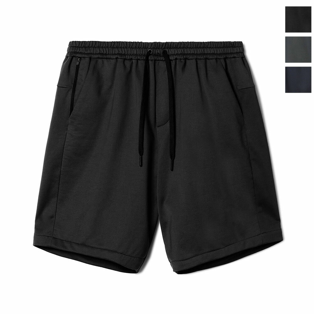 H.I.P. by SOLIDO ショーツ DOZUME NYLON URAKE RELAX SHORTS MHSL21S5075-S BLACK/C.GRAY/NAVY 黒 チャコールグレー ネイビー 半パン 短パン スポーツ ハーフパンツ ショートパンツ