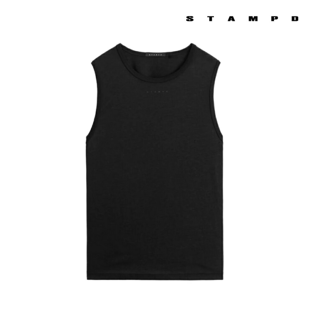 STAMPD スタンプド タンクトップ Cutoff Tank M3894TK メンズ 黒 ブラック タンクトップ ノースリーブ おしゃれジャージー 通気性 軽...