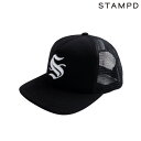 STAMPD Lbv Seaset S Neoprene Trucker SLA-U2879HT BLACKChris Stampd NXEX^vh Xq Lbv S LOGO golf St E[ bV X|[c AEghA ^E[X BLACK ubN 