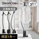 【レビュー特典】スチームワン SteamOne 置き型衣類スチーマー ジョージ 業務用 ヘンリースチームアイロン ハンガー 衣類スチーマー しわ伸ばし ハンガー...