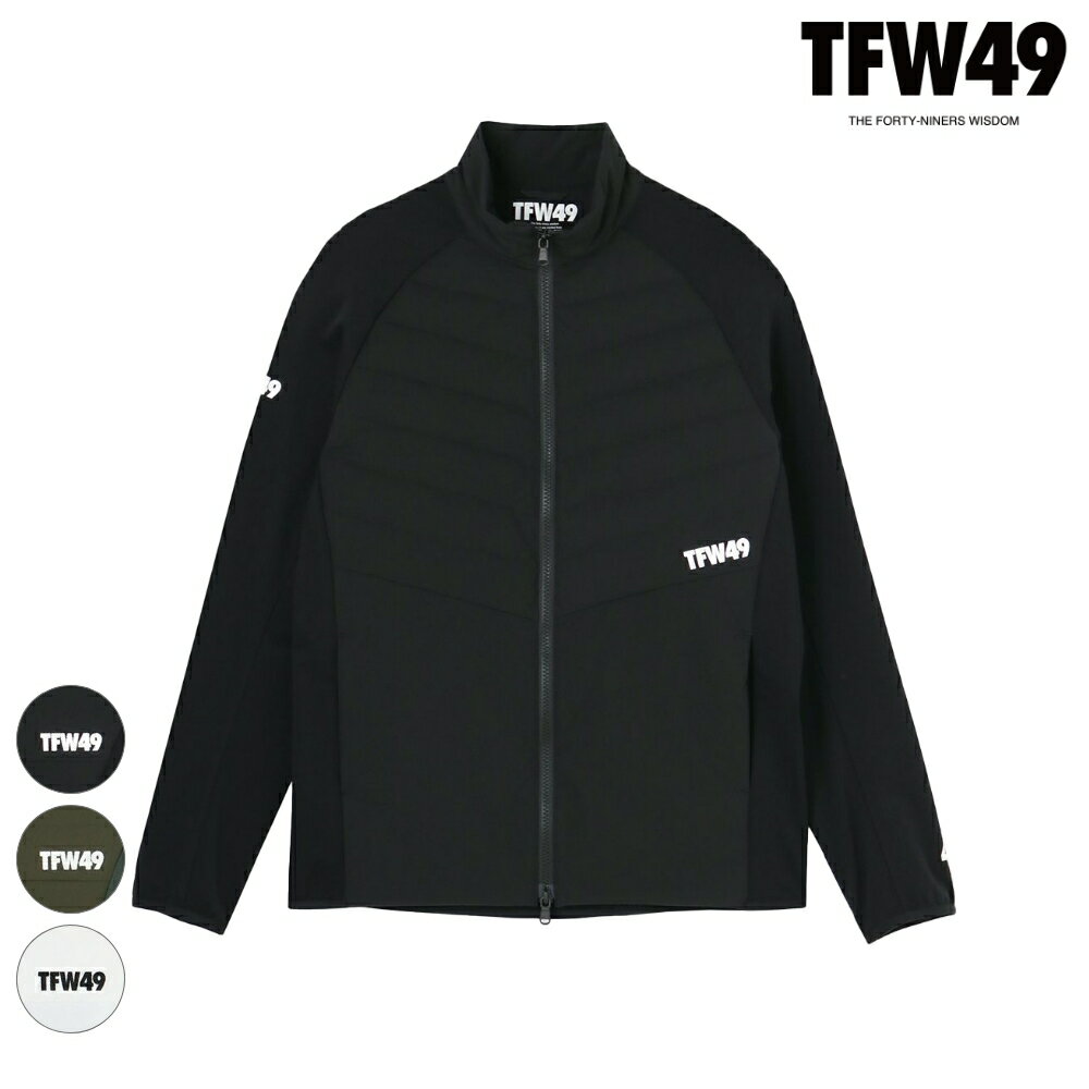 【マラソン中P10!】TFW49 ティーエフダブリュー ブルゾン VW SHIELD WARMER BLOUSON T042320008TFW ゴルフ ファッション ゴルフウェア GOLF トップス 長袖 ストレッチ 軽量 羽織 保温 撥水 蒸れにくい 起毛 アウター ゴルフウェア