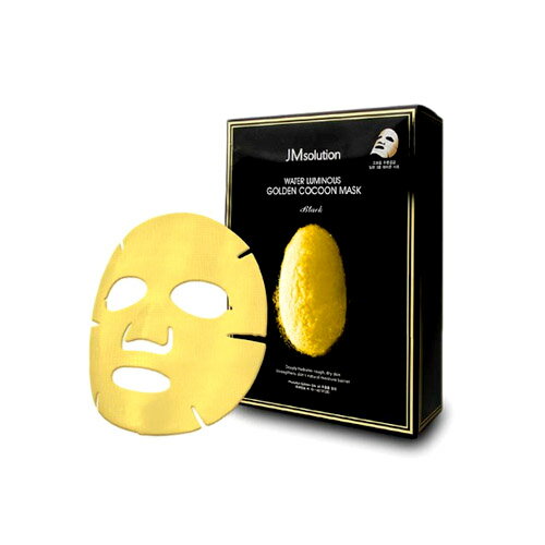 JMソリューション 水光ゴールデンコクーン（繭）マスクパックブラック45ml×10枚セット