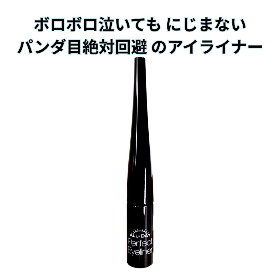オールデー パーフェクトアイライナー ウォータープルーフ リキッドアイライナー アイメイク マツエクO..