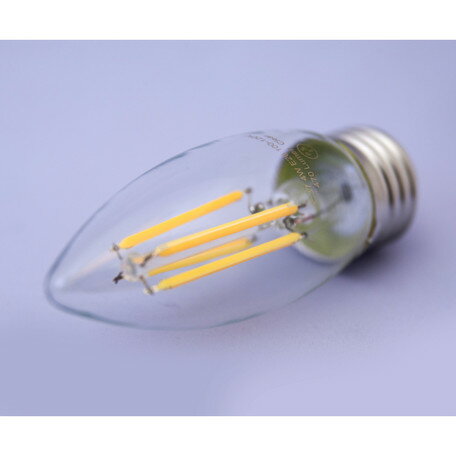 クラシカルウォールランプ イザベラ用水雷型LEDフィラメント電球(E26)CLEAR クリア 透明 シャンデリア電球 ※電球のみの注文不可