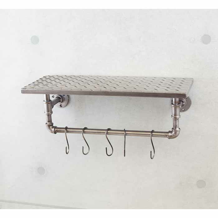 【ATC】男前インテリア★インダストリアルメタル シェルフ 2422