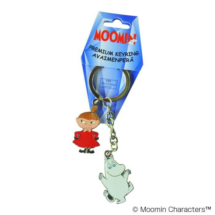 MOOMIN(ムーミン) キーリング リトルミイとムーミン TMF100194 キーホルダー