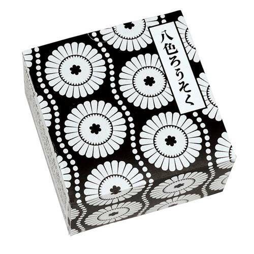 使い切り彩りミニロウソク