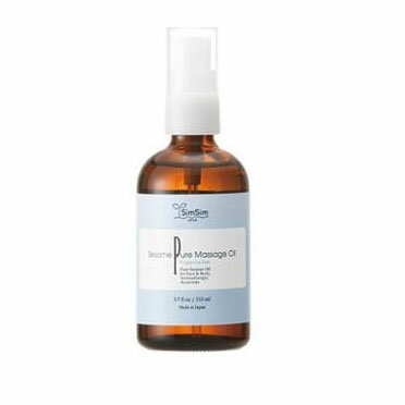 【楽天スーパーSALE_10%OFF】SimSim シムシム セサミ ピュアオイル 110ml スキンケアオイル クレンジングオイル 美容液 保湿液 マッサージオイル ボディケア ベビーオイル 1010644