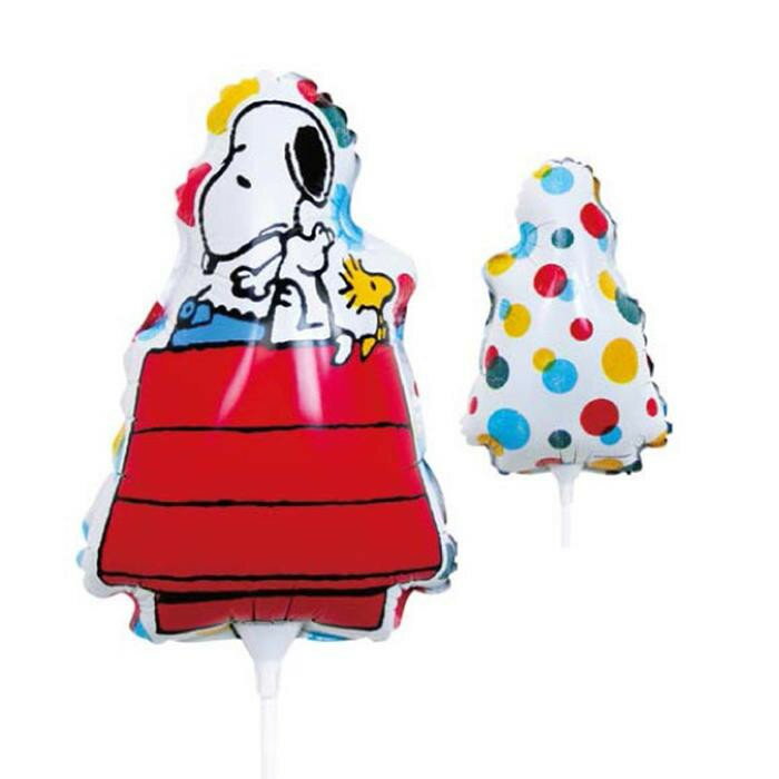 樂天商城 - 即納 スヌーピー 風船 PEANUTS SNOOPY バルーンピック ドックハウス KS-1205 高さ47cm 幅20cm 奥行10cm【メール便 送料無料】