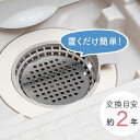 浴室排水口のぬめり抑制プレート 抗菌メッキ 除菌 防カビ 抗菌 長期間持続【メール便 送料無料】