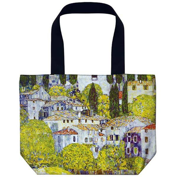 【楽天スーパーSALE_10%OFF】ユーパワー 名画バッグ クリムト「カソーネスガルダチャーチLサイズ」 AU-..