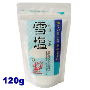 即納 血圧 気になる 沖縄 宮古島 天然 塩 雪塩 120g ミネラル成分の種類の多さでギネス認定 実績 しお ..
