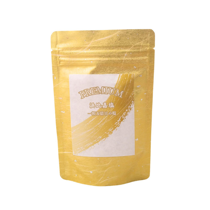 PREMIUM 浜比嘉塩 一粒万倍日の塩 100g 【メール便】