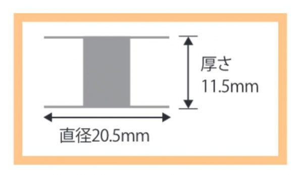 2個セット 手芸用品 水平ガマ用ボビン ブラザー厚型タイプ 08-315 KAWAGUCHI(カワ...