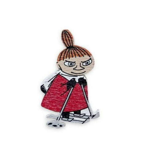 Rakuten - MOOMIN ムーミン 木製マグネット リトルミイ スキー APM100170 【メール便 送料無料】