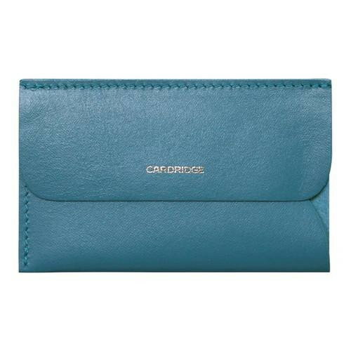 Name Card Cases - 国産レザー デュン カードリッジ dunn 超薄型名刺入れ コバルトブルー CD305 【メール便 送料無料】
