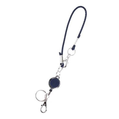 Leather - 国産レザー デュン dunn reel strap リールストラップ ブルーブラック DRS01 【メール便 送料無料】