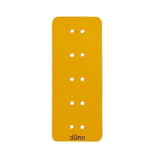 樂天商城 - 国産レザー デュン dunn M5 ring protector 手帳用リングプロテクター イエロー DMR06 【メール便 送料無料】