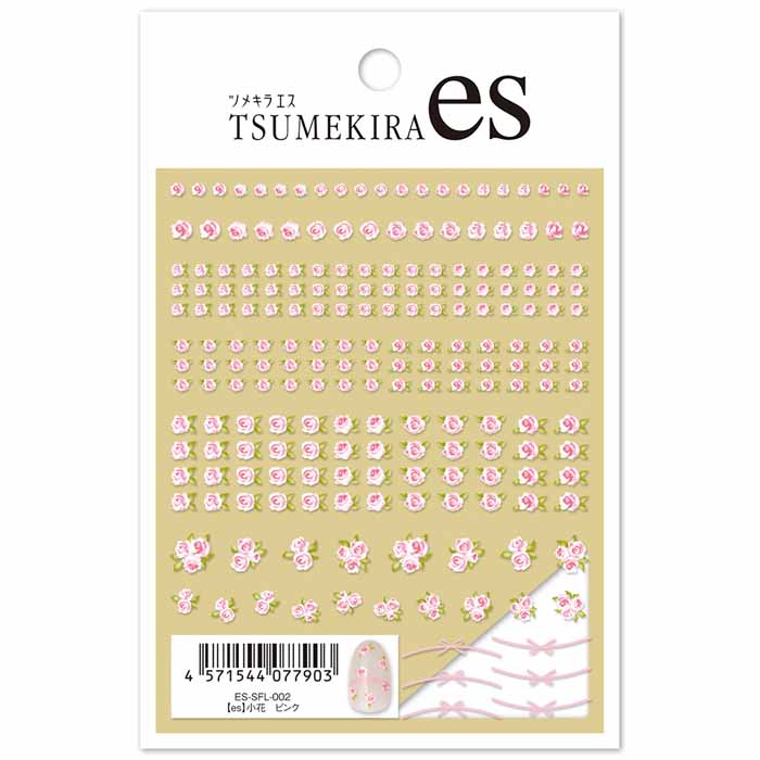 TSUMEKIRA(ツメキラ) ネイルシール es effrontee 小花 ピンク ES-SFL-002 送料無料（普通郵便）