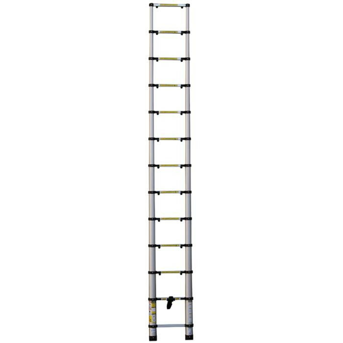 アルミ製伸縮はしご ASH-380N 幅49×奥7.8×高さ97〜375cm