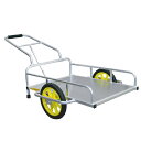 アルミリヤカー14型FT(グリップ付) 荷台あり