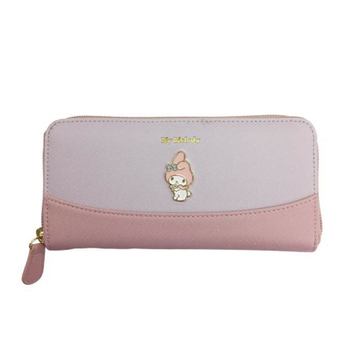 ▼関連商品はこちら▼サンリオ マイメロディ がま口ミニ財布 SR12-2MMサンリオ マイメロディ リール付きパスケース SR12-10MMサンリオ マイメロディ ラウンド長財布 SR12-11MMfk094igrjsバイカラーとエポメタルが可愛い♪使いやすい長財布です。※撮影状況やお使いのモニター環境等により、実際の色味と異なって見える場合がございます。サイズW195mm×H95mm×D24mm個装サイズ：10×20×3cm重量個装重量：140g素材・材質合成皮革生産国中国