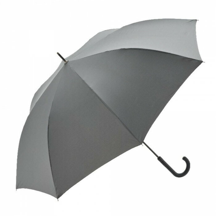 Other - 傘 雨傘 長傘 大型 LESS IS MORE LIM ソフトジャンプ(R) スライドラージ 70cm 長傘 スチールグレー U170-0799GY1-BI