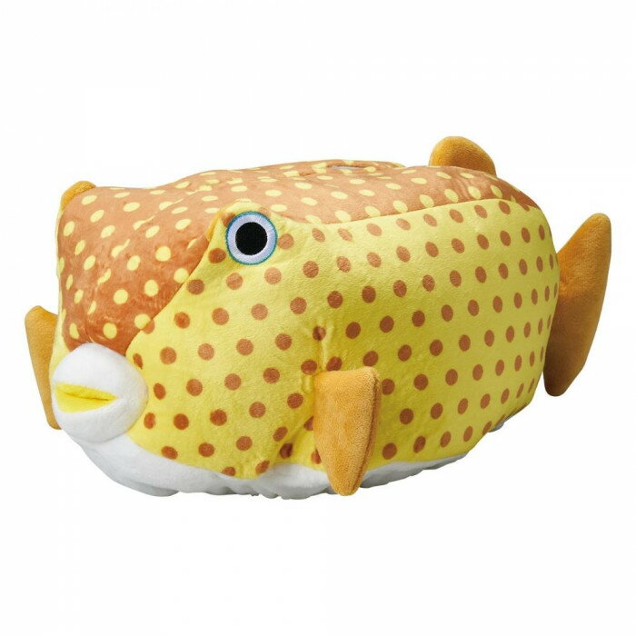 セトクラフト ティッシュケース ハコフグ F23-0410 かわいい 人気 卓上 吊り下げ 壁掛け 水族館の人気のいきもの
