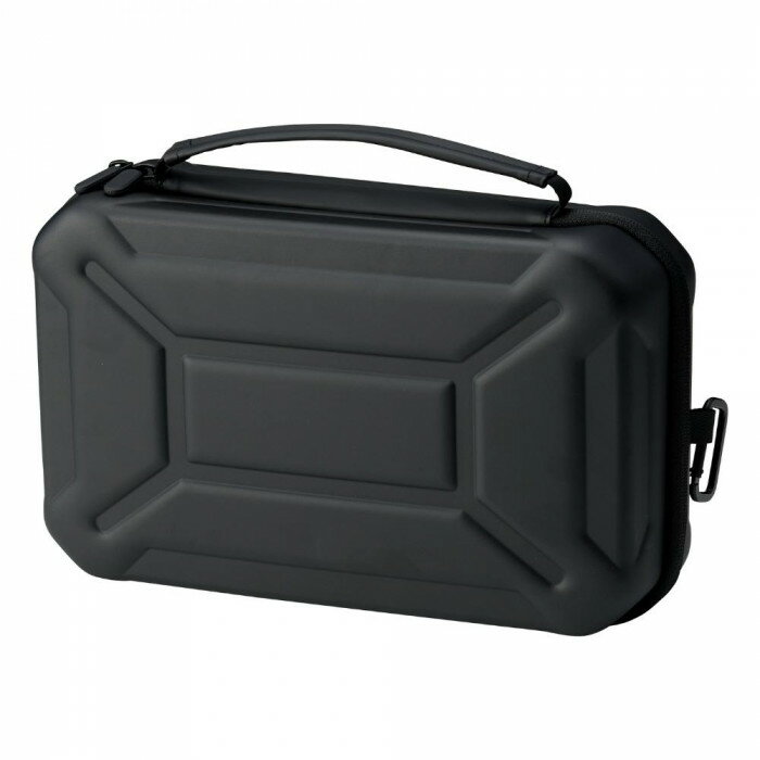 セトクラフト ガジェットポーチ L ブラック F23-0373-BK W33×L21×H9.5cm カラビナフック付き 小物 整理 収納 depo-10103762 雑貨DEPO パッケージ画像