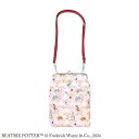 ピーターラビット 御朱印帳ポーチ(がま口) Flower carpet ST-CNPR0002 ショルダーバッグ ショルダーポーチ がま口 キャラクター ご朱印...