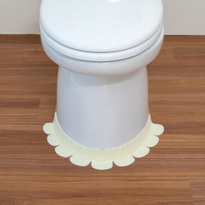 便器すきまテープ 2枚入り×2ピンク | ブルー | グリーン | イエロー | アイボリーfk094igrjs便器を垂れてきたおしっこを吸収して、便器と床のすきまの汚れを防ぎます。・おくだけで取り付け、取り外し簡単。・便器のサイズに合わせて使いやすい2枚入。・ハサミで手軽にカットできます。・一般的なトイレマットの下にも併用できます。・カテキン入りでアンモニア消臭効果があります。サイズ幅8×長さ58cm(厚み3mm)個装サイズ：27×18×1cm重量(1枚あたり)23g×2個装重量：50g素材・材質表面:ポリエステル100%裏面:アクリル樹脂(カテキン入り)仕様洗濯機使用可セット内容同色2枚生産国日本