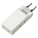 【楽天スーパーSALE_10%OFF】電源タップ すき間コンセントタップ 3個口 1008663 YAZAWA AY02CM300WH(2)
