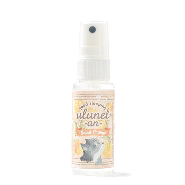 【楽天スーパーSALE_10%OFF】【SG】 消臭・抗菌芳香剤 おやすみまくらミスト・ネコ(安眠ミスト) スウィートオレンジ(ネコ) /日本製