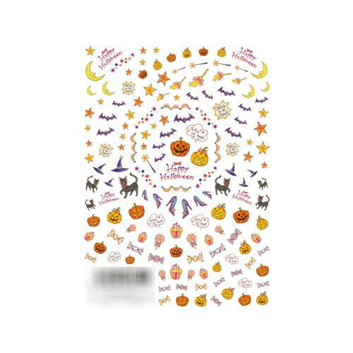 TSUMEKIRA(ツメキラ) ネイルシール ハロウィン3 たけいみき NN-HLW-301 薄い しなやか 高品質 送料無料（普通郵便）
